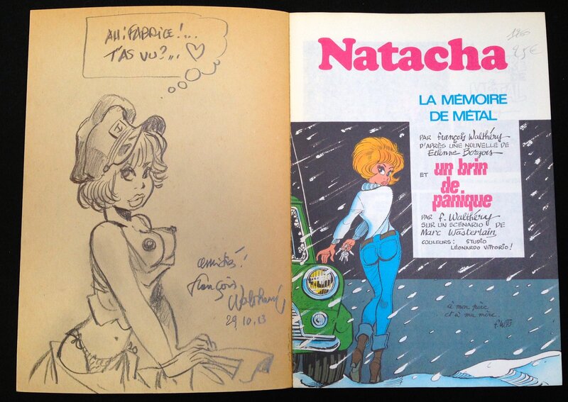 Walthéry, Natacha - Sketch