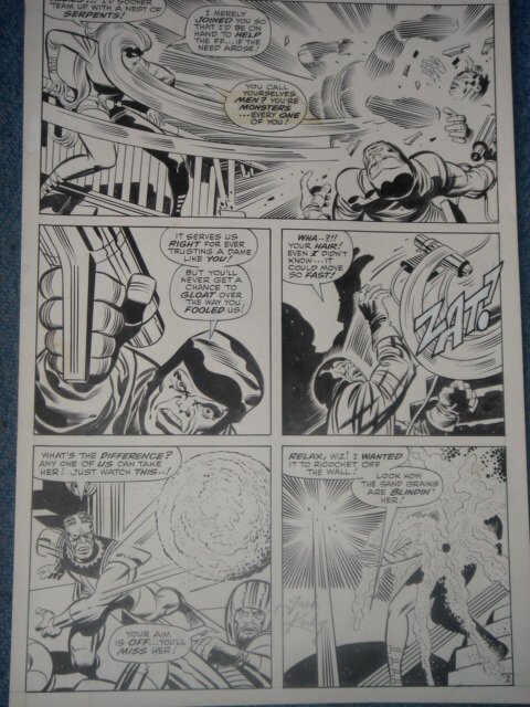 Fantastic FOUR par Jack Kirby, Joe Sinnott - Planche originale