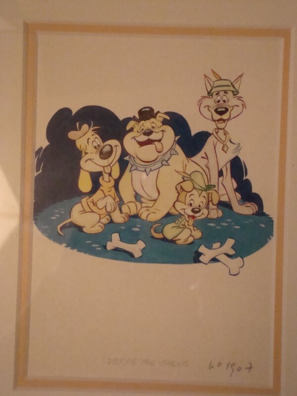 Disney par Claude Marin - Illustration originale