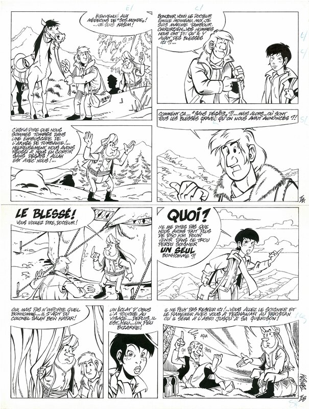 Krings, les débuts - Comic Strip