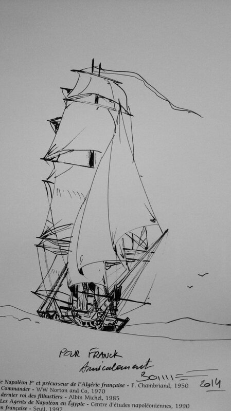 Franck Bonnet, Les pirates de barataria - Tome 7 - Sketch