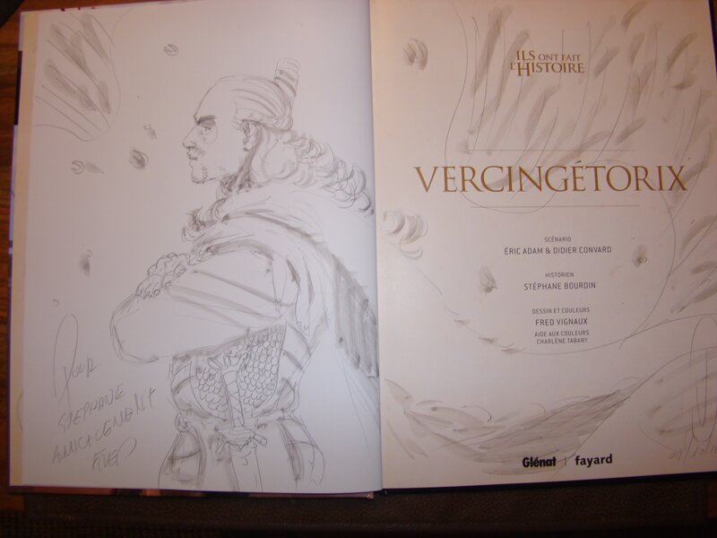 Vercingétorix by Frédéric Vignaux - Sketch