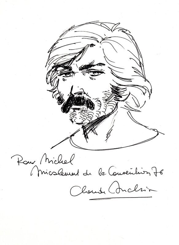 Simon du Fleuve by Claude Auclair - Sketch