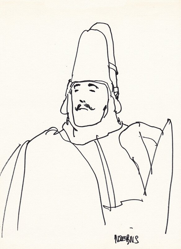 Arzach by Moebius - Sketch