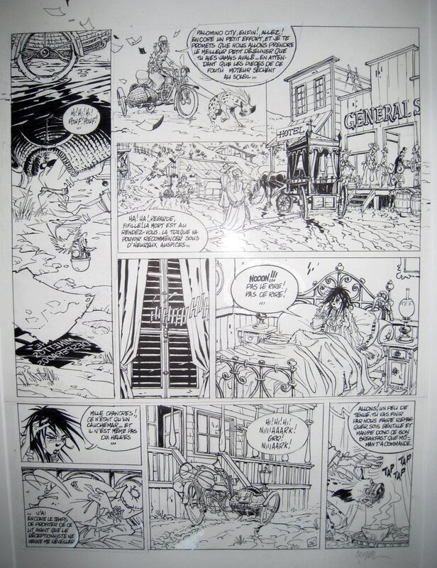 Cromwell, Minettos Desperados T1 p36 - Comic Strip