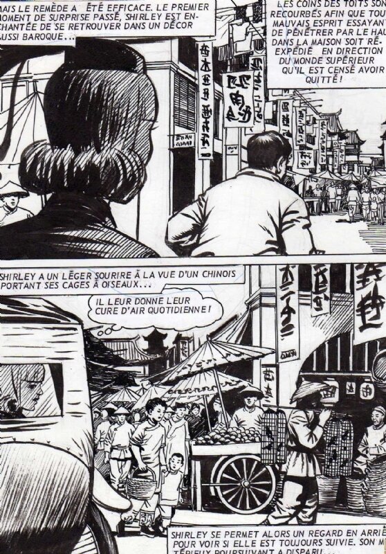 Francesco Pescador, Shirley et le rébus chinois - Cathy n°59 (Aredit) - Comic Strip