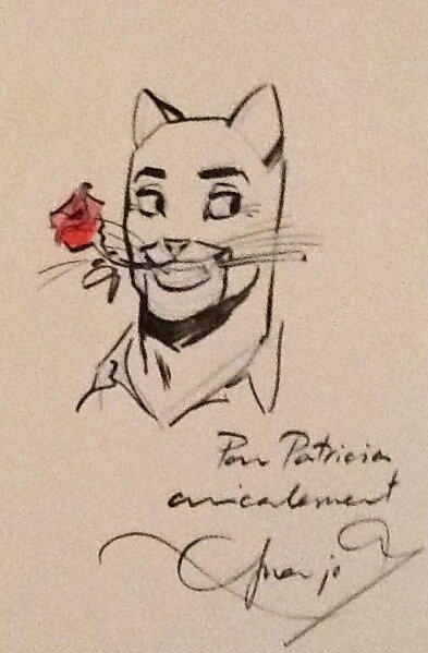 Dedicace by Juanjo Guarnido - Sketch