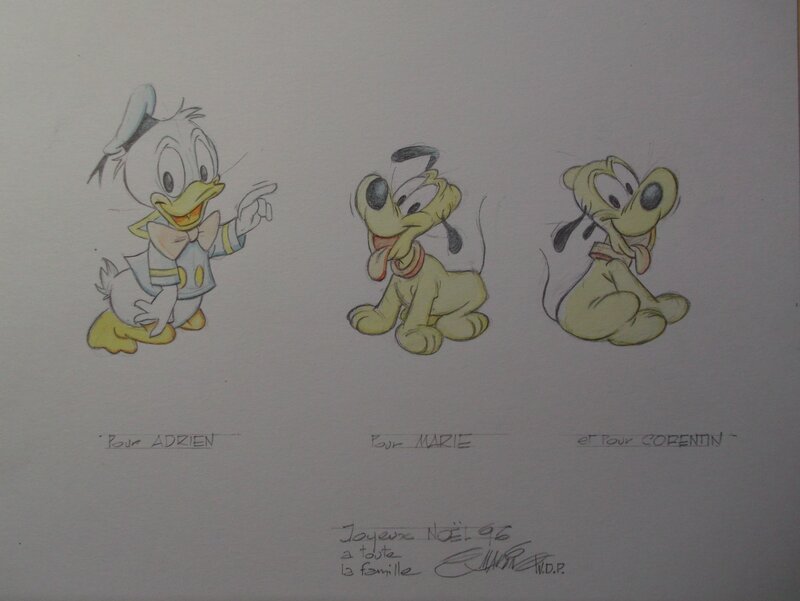 Disney BABIES by Claude Marin - Sketch