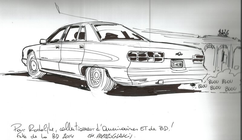 Christian Papazoglakis, Chevrolet Caprice '91 - Sketch