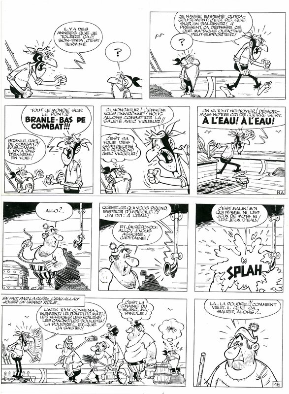 Barbe-Noire by Marcel Remacle - Comic Strip