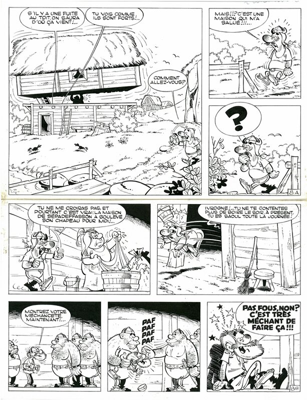 Hultrasson par Marcel Remacle - Planche originale