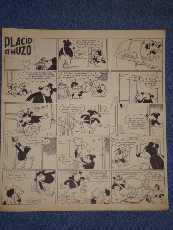 Placid ET MUZO by José Cabrero Arnal, Pierre Olivier - Comic Strip