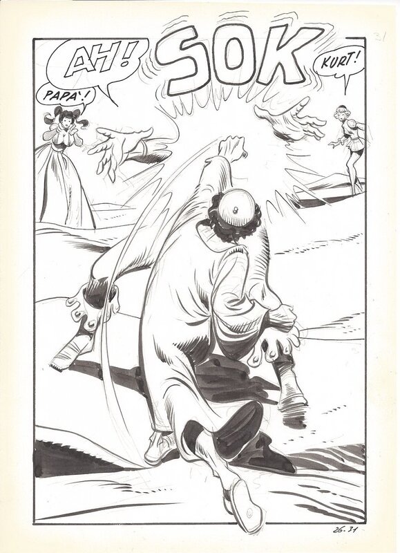 Biancaneve #26 p31 par Leone Frollo - Planche originale