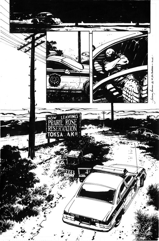 Scalped #4 Page 22 by R.M. Guéra - Comic Strip