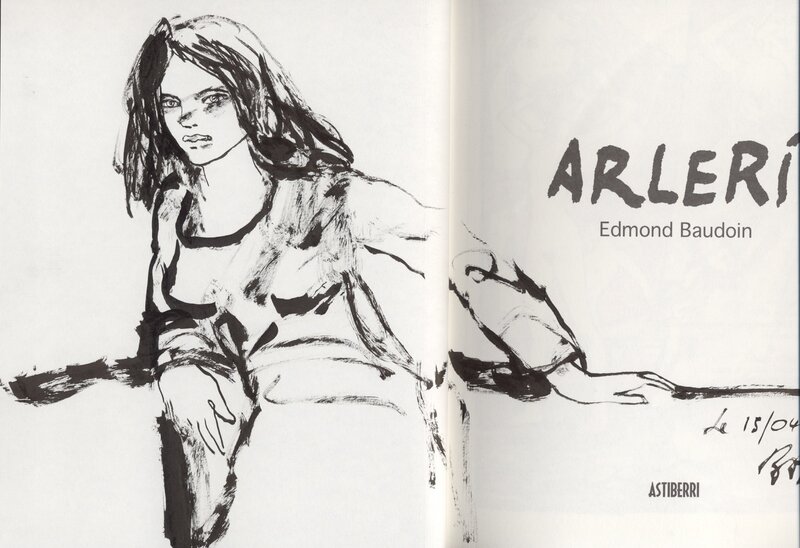 Arleri by Edmond Baudoin - Sketch