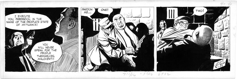 Alex Raymond, Rip Kirby 1954.11.29 - Comic Strip