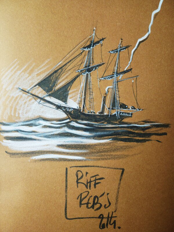 Hommes à la mer by Riff Reb's - Sketch
