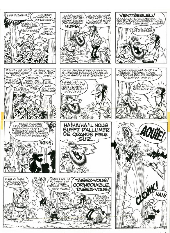 Feux de la colère by Marcel Remacle - Comic Strip