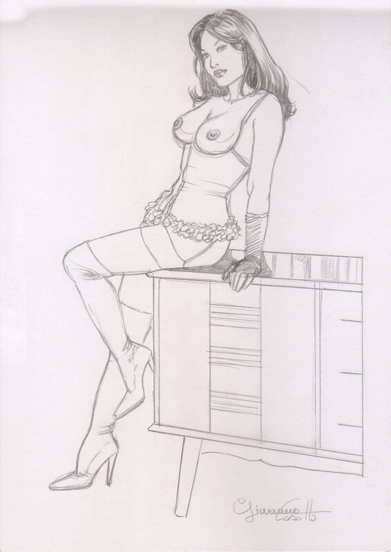 Erotica 1 par Giovanna Casotto - Illustration originale
