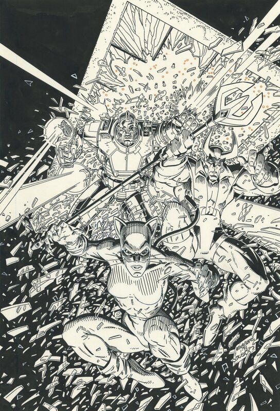 Arthur Adams, Terry Austin, Arthur Adams - Showcase #1 - Planche originale