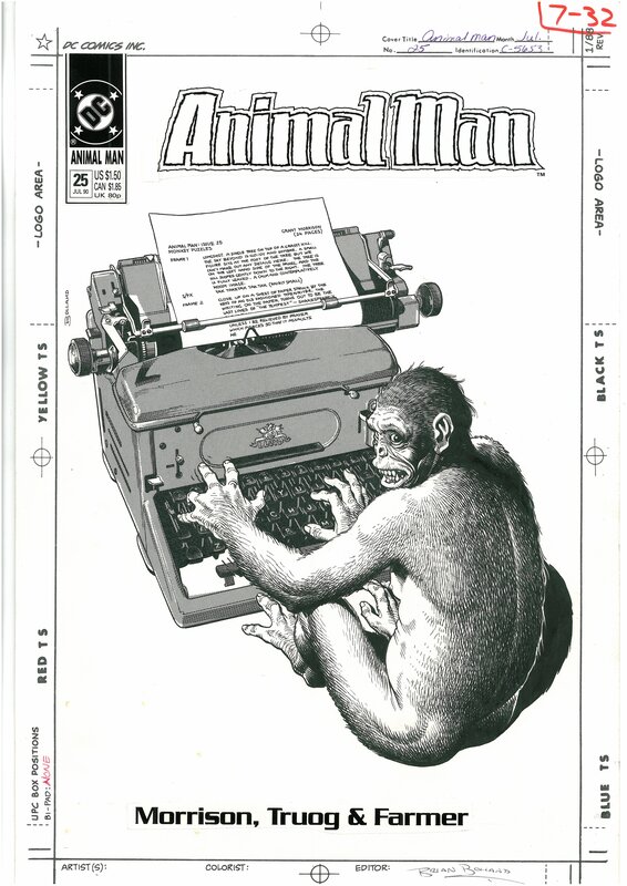 Brian Bolland - Animal-Man #25 - Comic Strip
