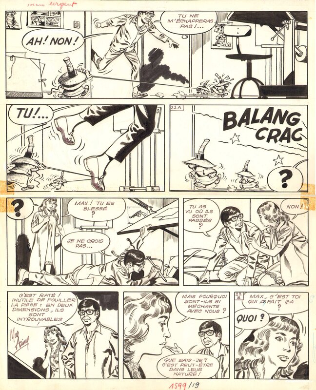 Les Krostons by Arthur Piroton, Paul Deliège - Comic Strip