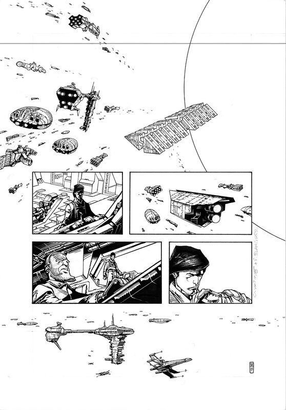 Olivier Vatine, Frédéric Blanchard, Star Wars, le cycle de Thrawn  T2 - P15 - Comic Strip