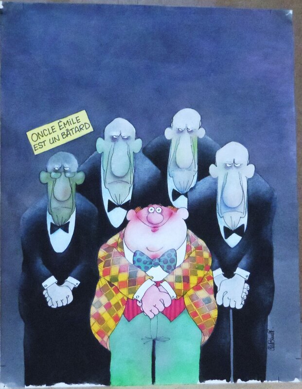 Binet, Couverture fluide Glacial ?   - Ah les joies de la famille !! - Comic Strip