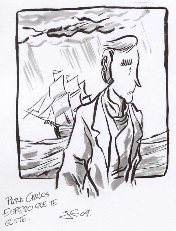 El viaje de Darwin by José Fonollosa - Sketch