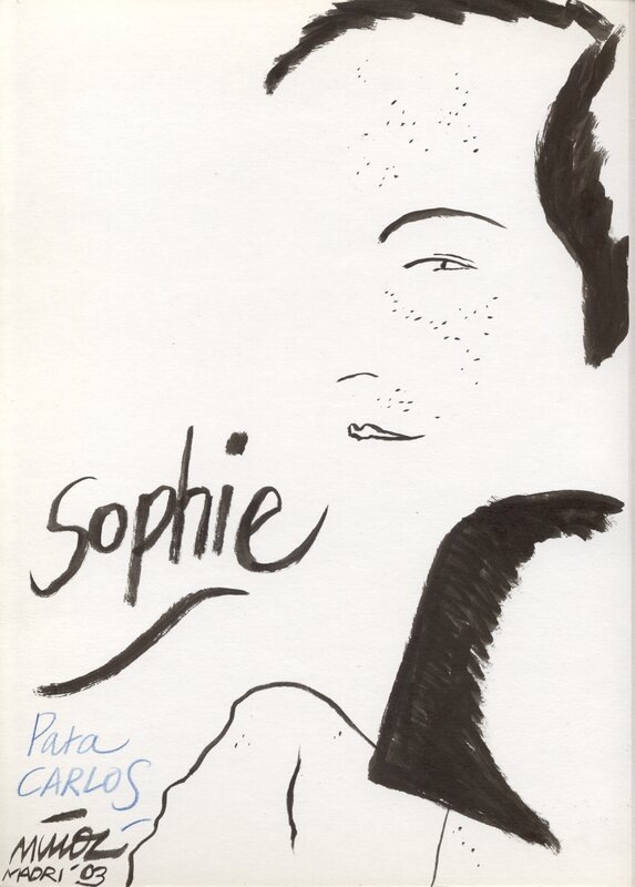 Sophie by José Muñoz - Sketch