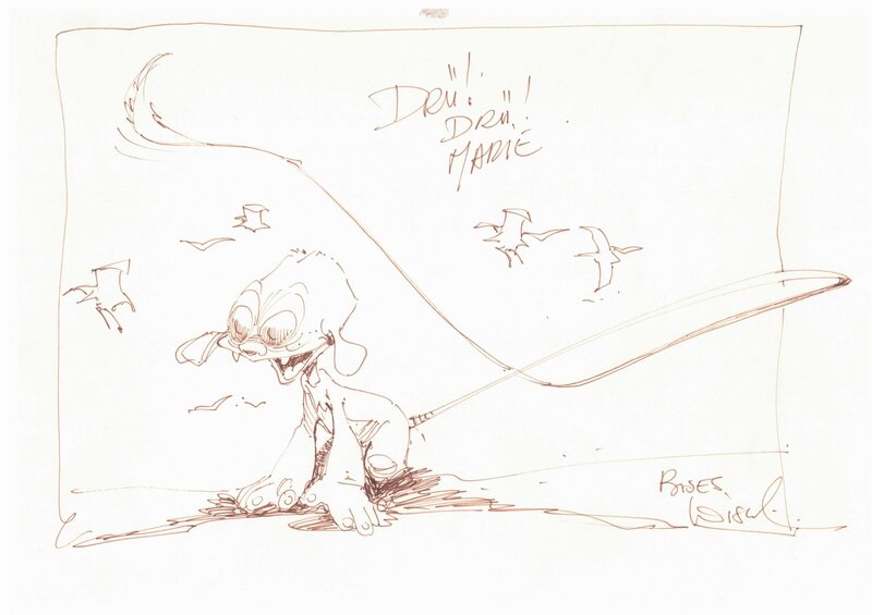 Le fourreux by Régis Loisel - Sketch