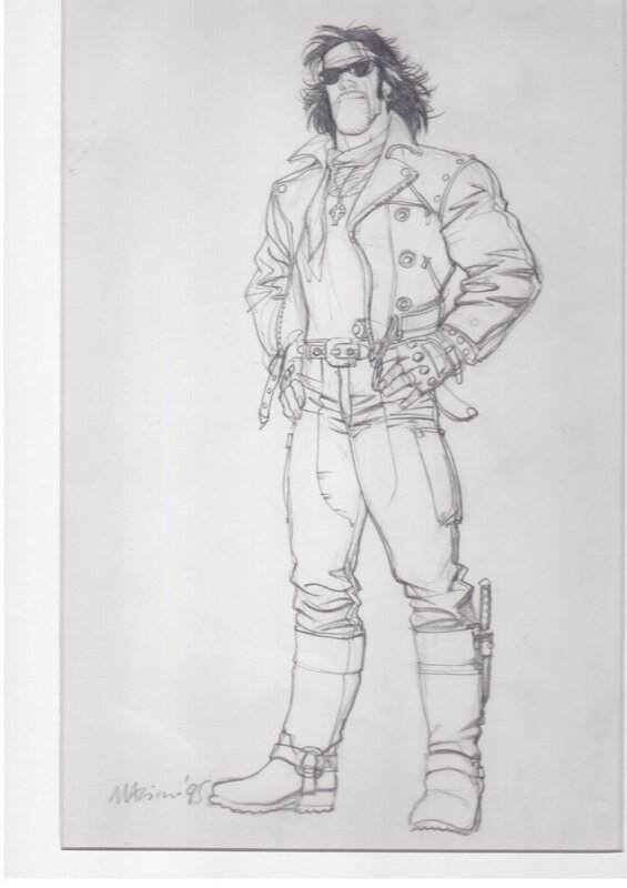 Gipsy by Enrico Marini - Original Illustration