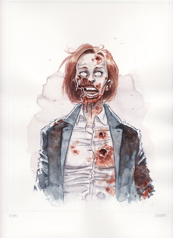 Zombies by Sophian Cholet - Original Illustration