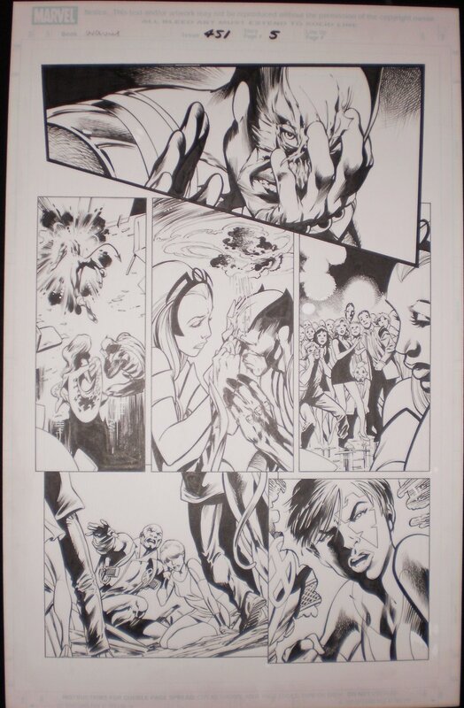 Uncanny x-men 451 Alan DAVIS - Comic Strip