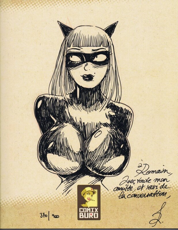 Catwoman par Amoretti - Sketch