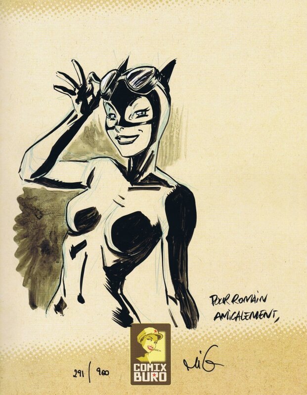 Catwoman par Mig - Sketch