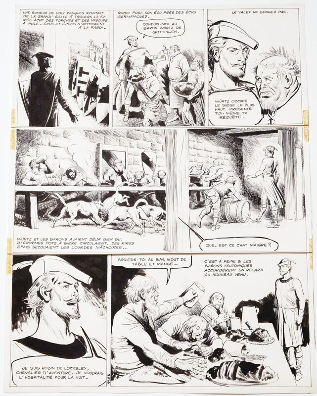 Eduardo Coelho, Jean Ollivier, Robin des Bois - PIF - Comic Strip