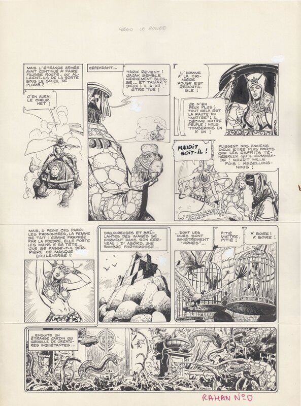 Adolfo Usero, Victor Mora, El Señor del Desierto, pág. 2 - Comic Strip