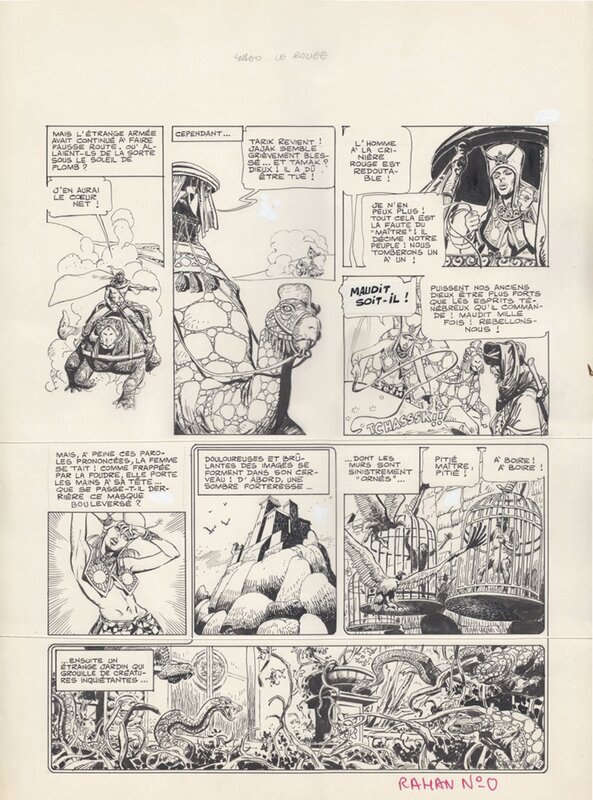 Adolfo Usero, Victor Mora, El Señor del Desierto, pág. 2 - Planche originale