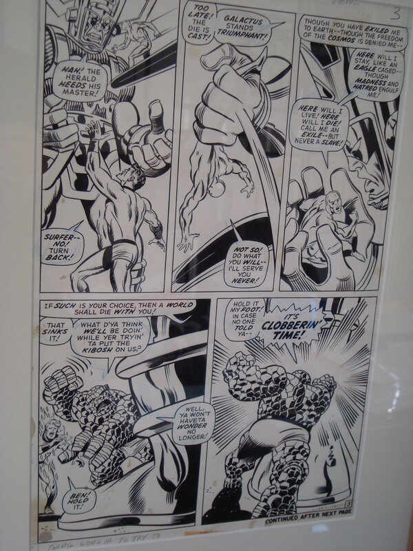 Fantastic FOUR par John Buscema, Joe Sinnott - Planche originale