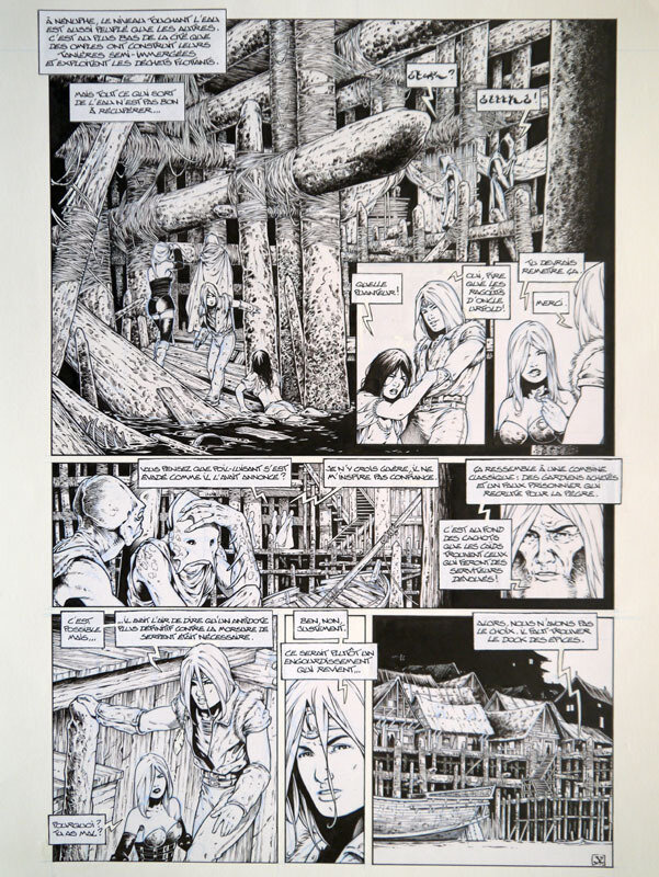 Philippe Pellet, Forêts d'Opale (Les) - Planche 32 - Planche originale