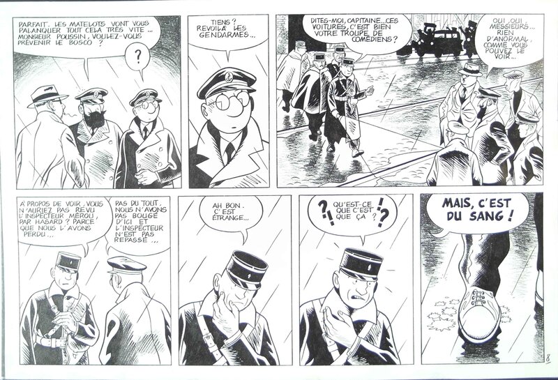 Frank Le Gall, Théodore Poussin - Novembre toute l'année - Version originale - Comic Strip