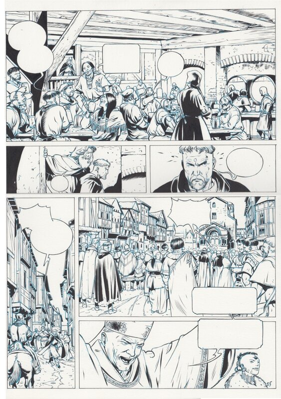 Francisco Ruizgé, Valérie Mangin, Luxley, Vol. 4, pág. 25. - Comic Strip