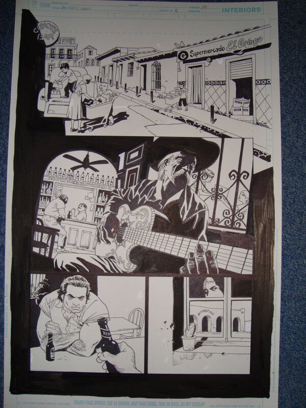 Brother LONO by Eduardo Risso, Brian Azzarello - Comic Strip