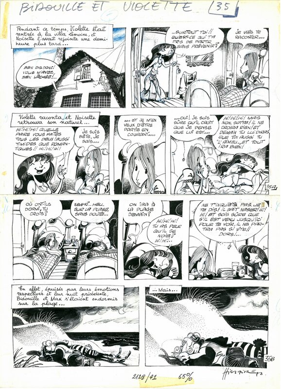 Hislaire, Bidouille et Violette - Comic Strip