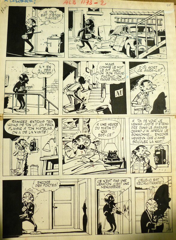 Maurice Tillieux, Gil Jourdan - L'enfer de Xique-xique pl. 8 - Comic Strip