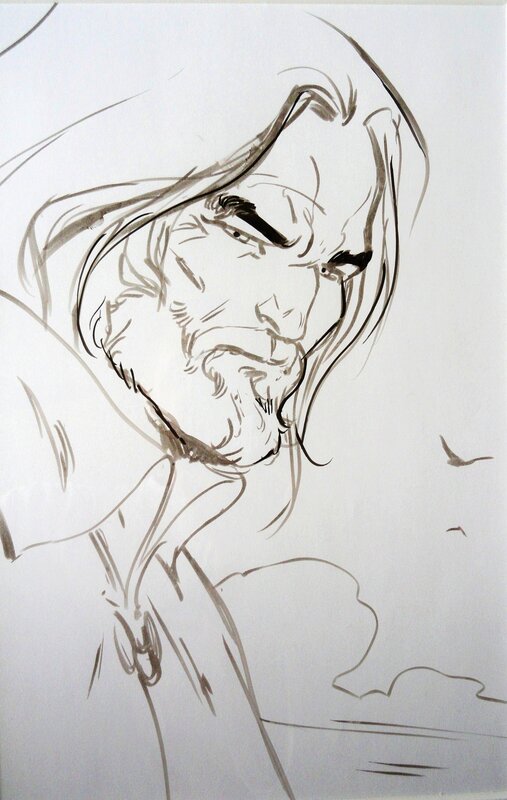 Conrad de Marbourg by Alex Alice - Sketch