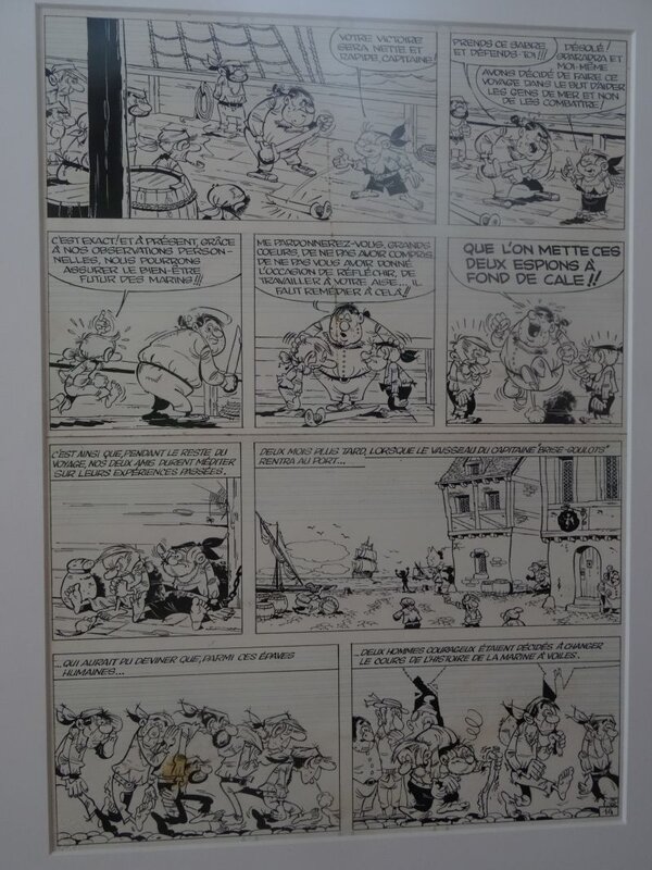 Marcel Remacle, Vieux Nick et Barbe Noire : Les mangeurs de citron - Comic Strip