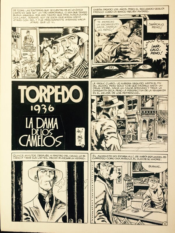 Torpedo by Jordi Bernet - Comic Strip