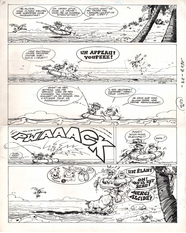 Le Flagada by Charles Degotte - Comic Strip